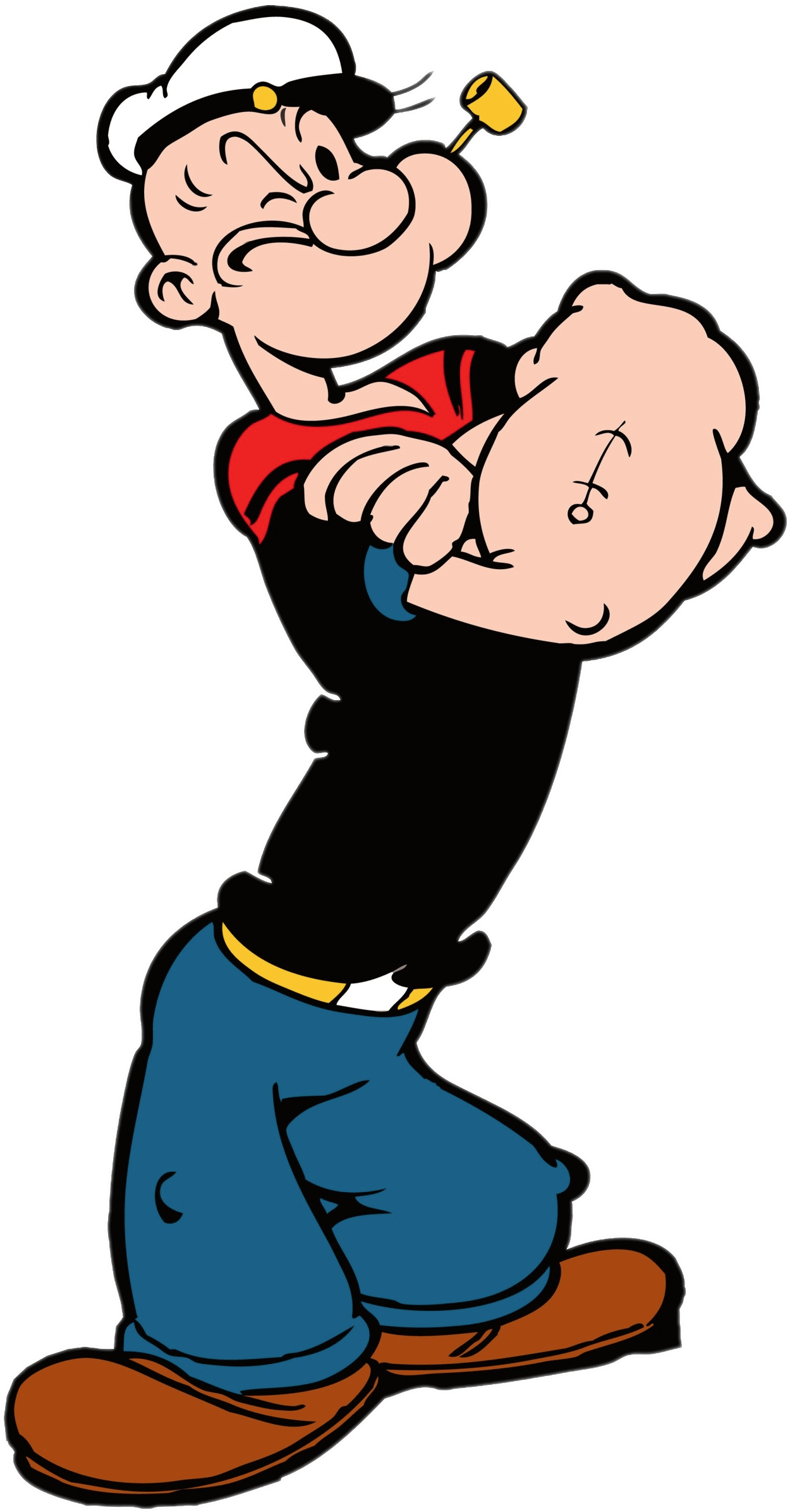 Popeye The Sailor Clipart Background PNG
