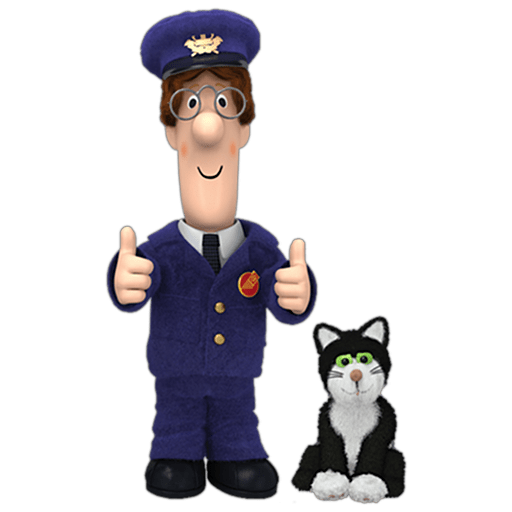 Postman Pat Carrying Delivery HD Quality PNG