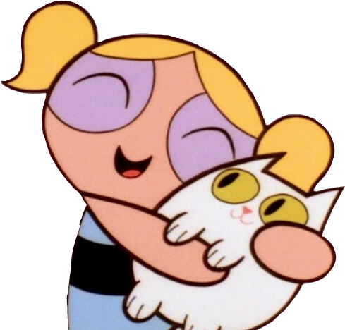 Powerpuff Girl Bubbles HD Quality PNG