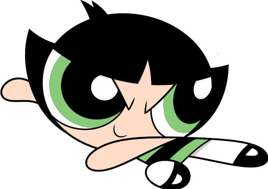 Powerpuff Girl Buttercup Background Image PNG