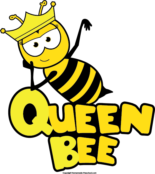 Queen Bee Clipart Background PNG