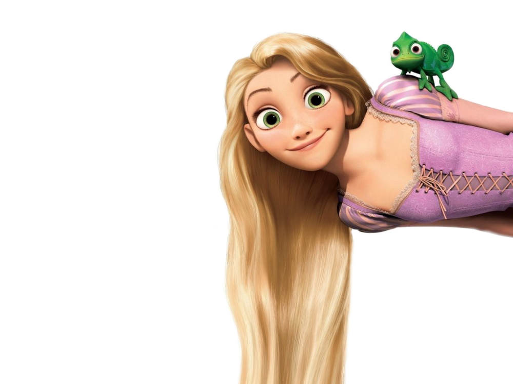 Rapunzel Dreaming Background Image PNG