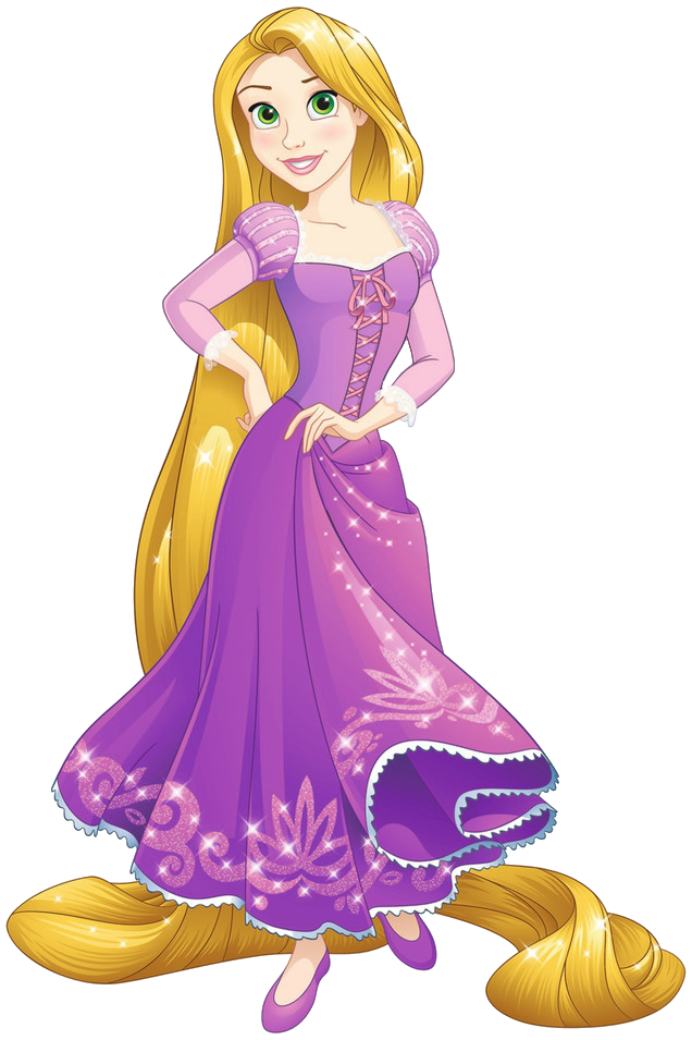 Rapunzel Standing HD Quality PNG