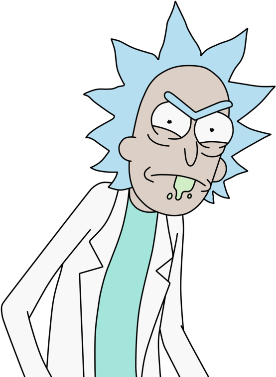 Rick And Morty Standing Clipart Background PNG