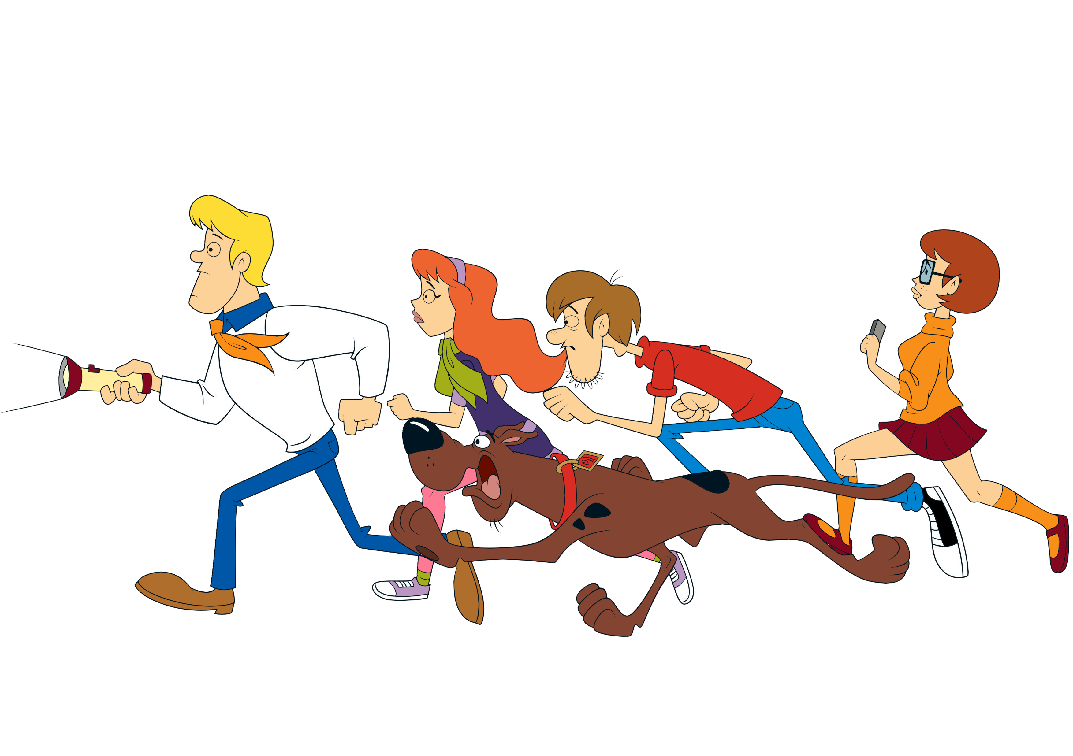 Scooby Doo Gang Background PNG