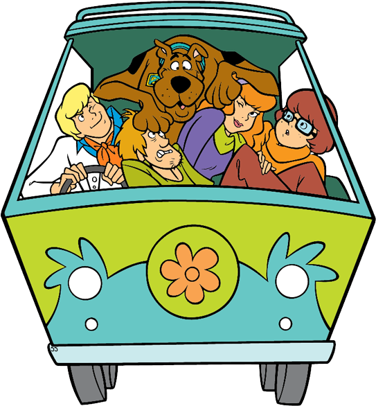 Scooby Doo Gang Transparent File PNG
