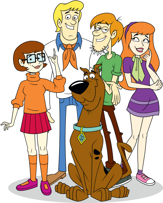 Scooby Doo Gang Transparent PNG
