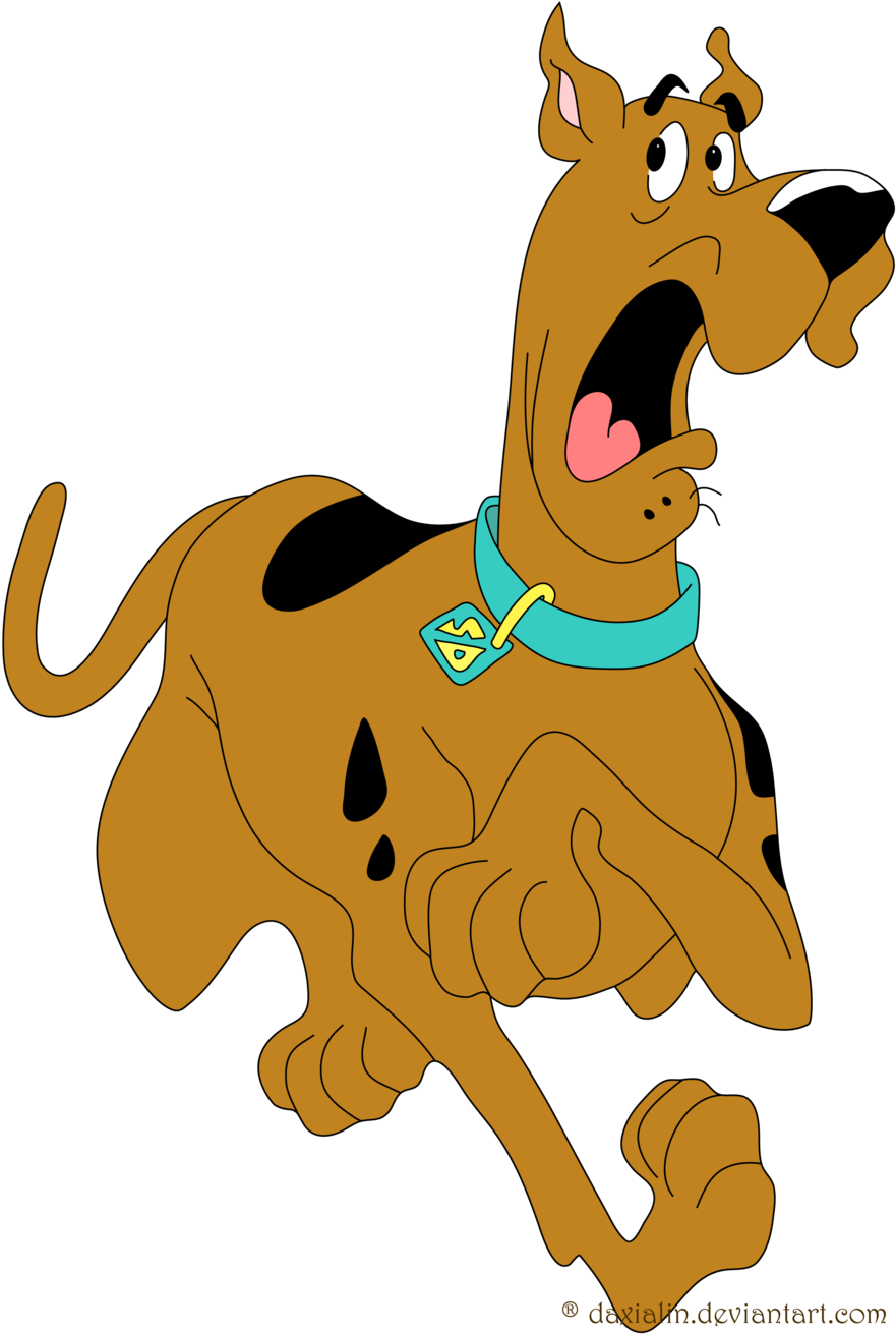 Scooby Doo Walking Clipart Background PNG