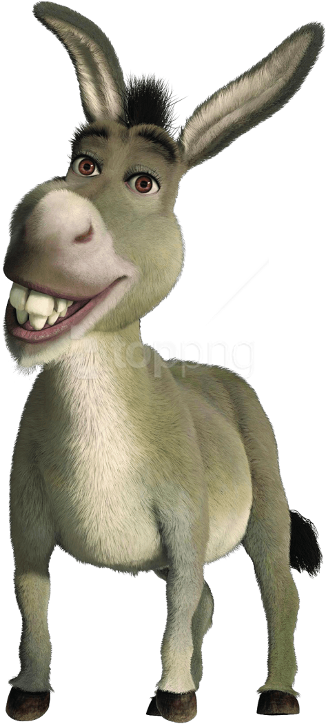 Shrek And Donkey Clipart Background PNG