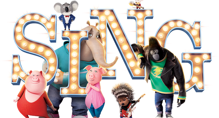 Sing Movie Logo Clipart Background PNG