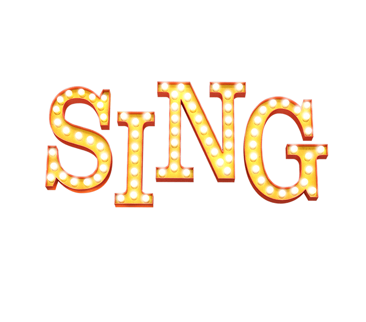 Sing Movie Logo HD Quality PNG