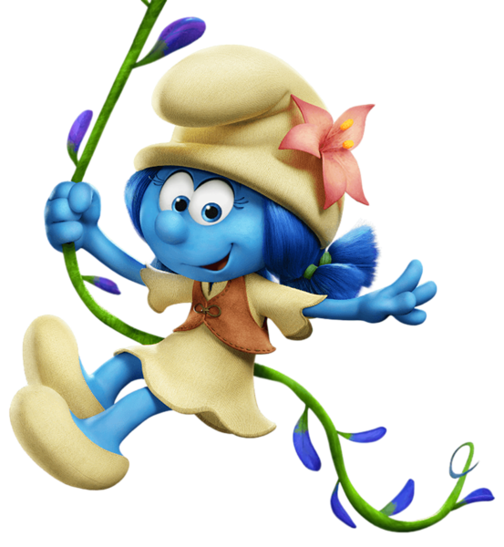 Smurfette Clipart Background PNG