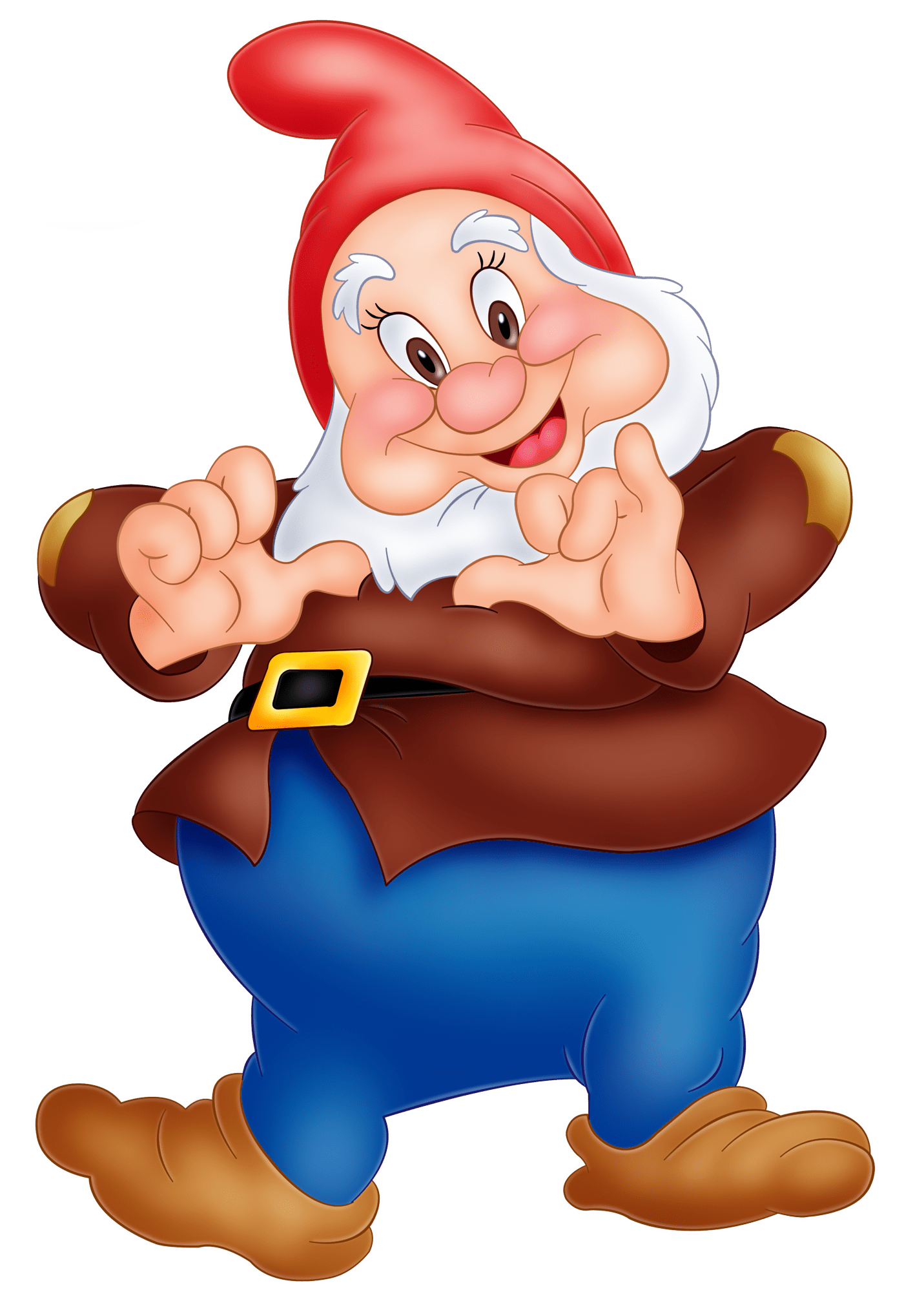 Snow White Happy Dwarf Background Image PNG