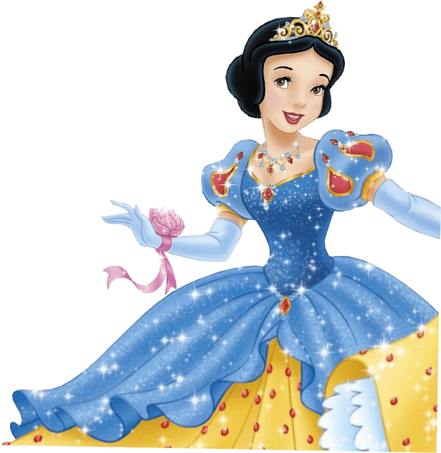 Snow White Princess Transparent Background PNG
