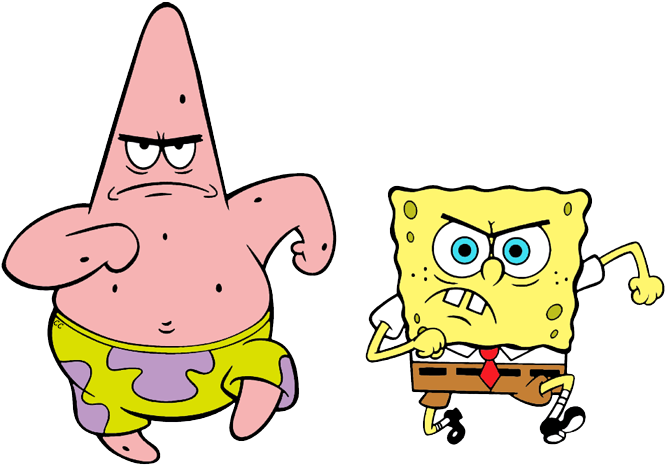Spongebob And Patrick Download Free PNG