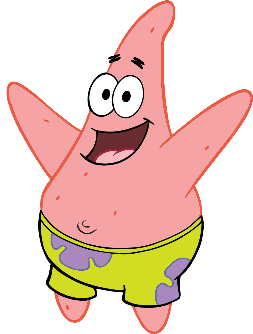 Spongebob And Patrick Clipart Background PNG