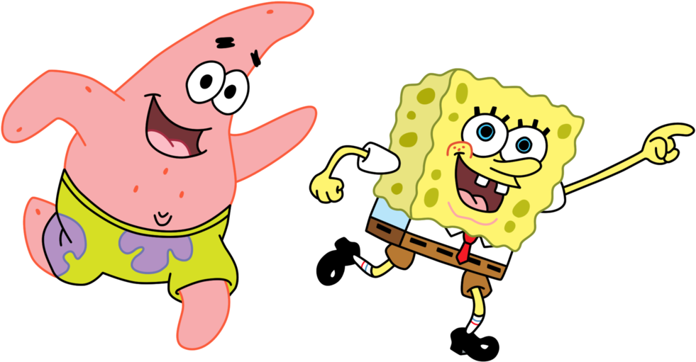 Spongebob And Patrick HD Quality PNG