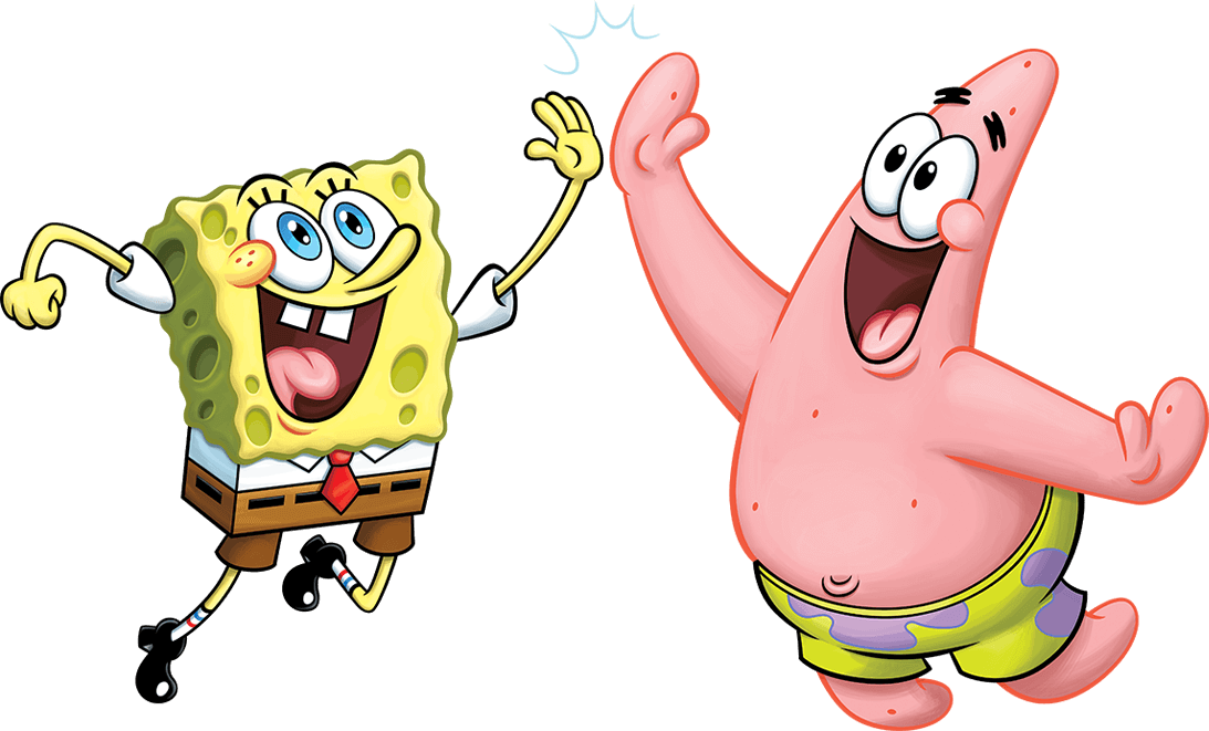 Spongebob And Patrick Transparent Background PNG