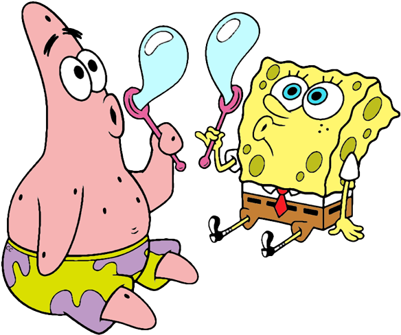 Spongebob And Patrick Transparent Free PNG