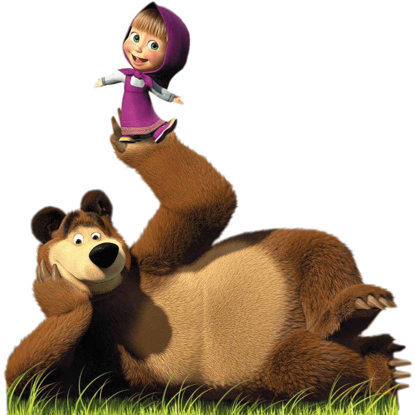 Squirrel From Masha And The Bear Transparent Image PNG