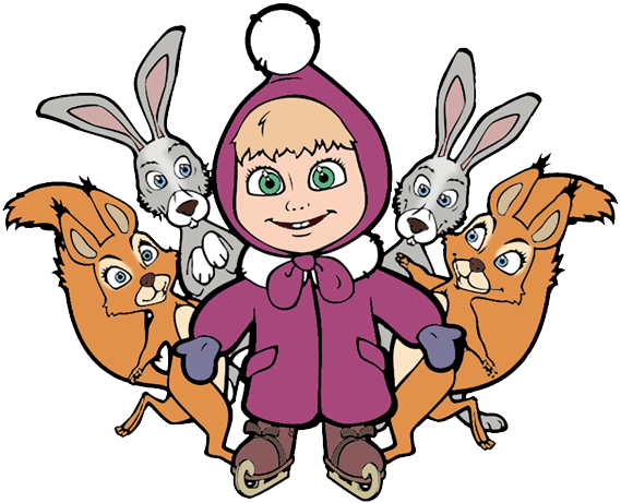 Squirrel From Masha And The Bear Transparent PNG