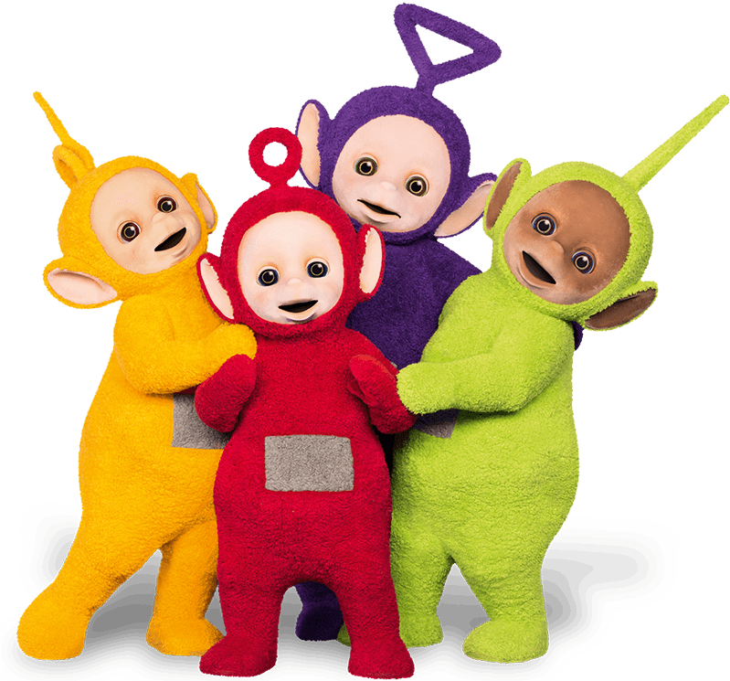 Teletubbies Full Clipart Background PNG