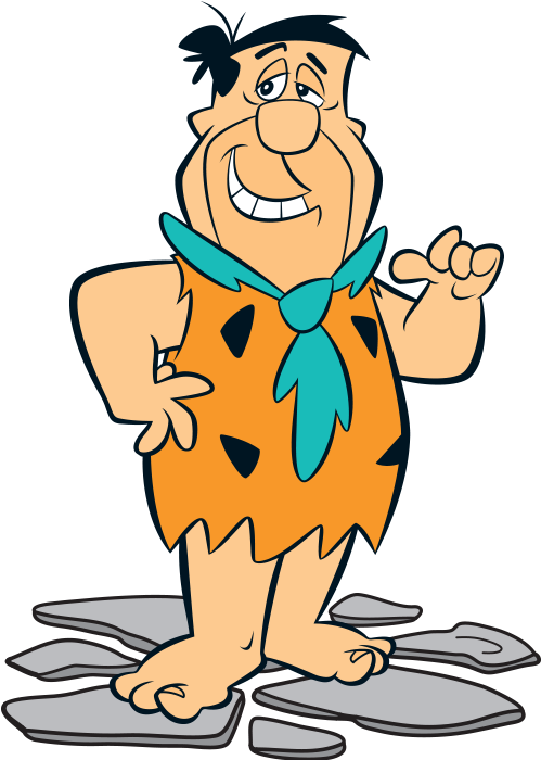 The Flintstones Fred And Barney Clipart Background PNG