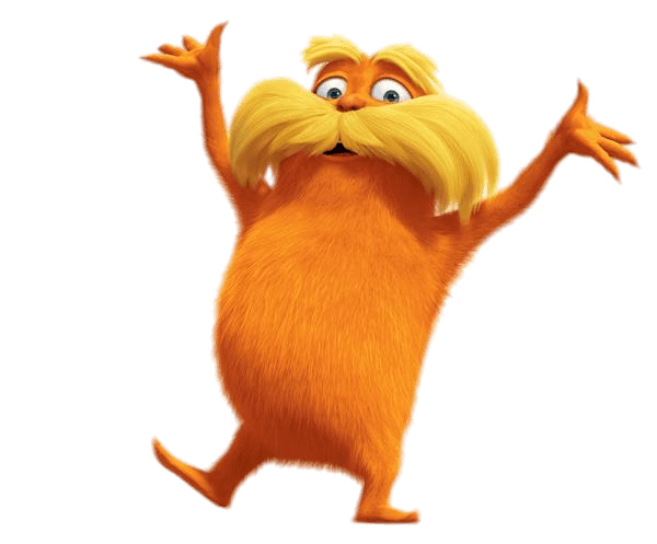 The Lorax Showing Something Transparent File PNG