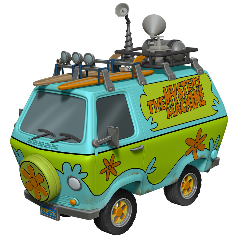 The Mystery Machine Clipart Background PNG