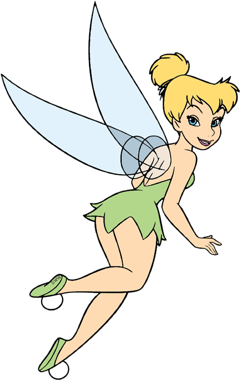 Tinker Bell Flying HD Quality PNG
