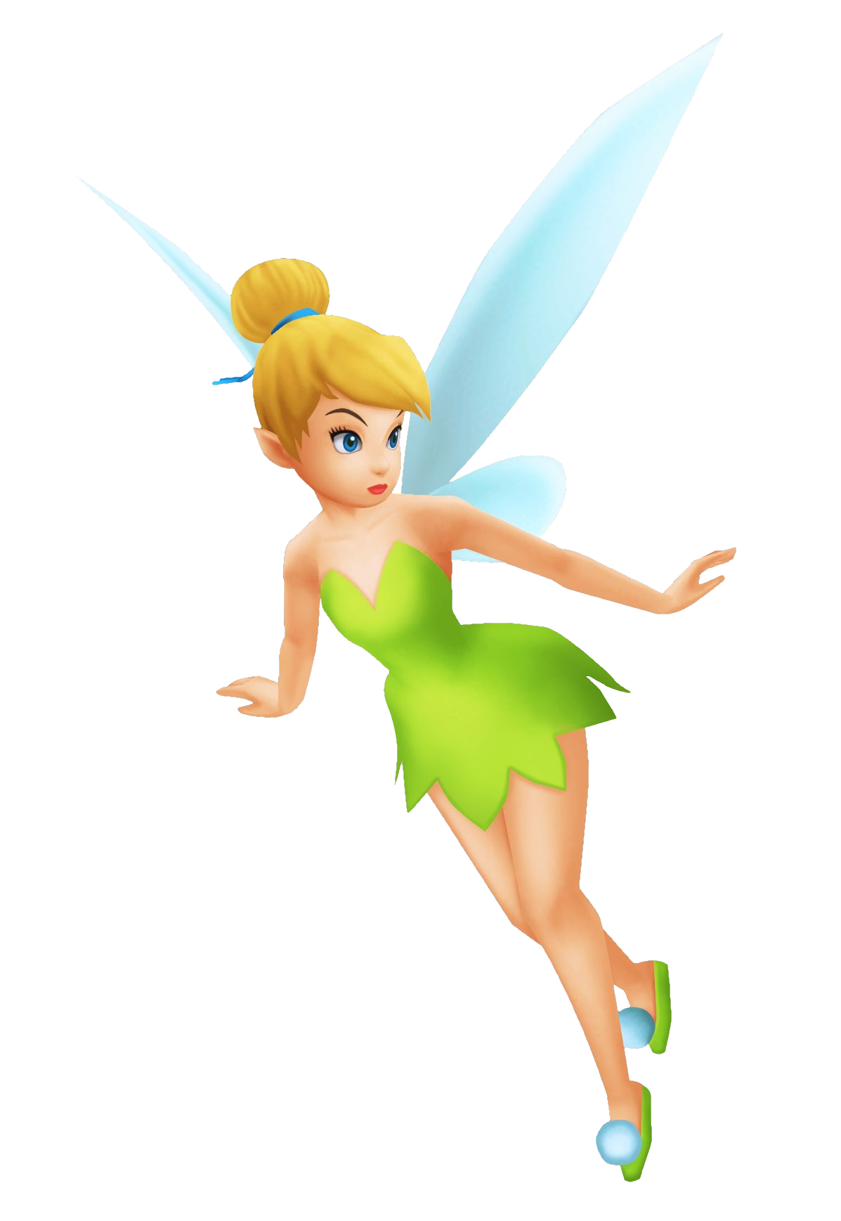 Tinker Bell Happy Background Image PNG