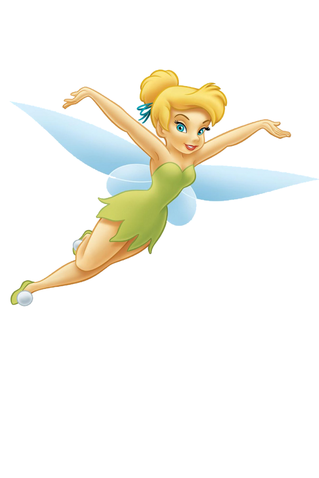 Tinker Bell Happy Transparent Background PNG
