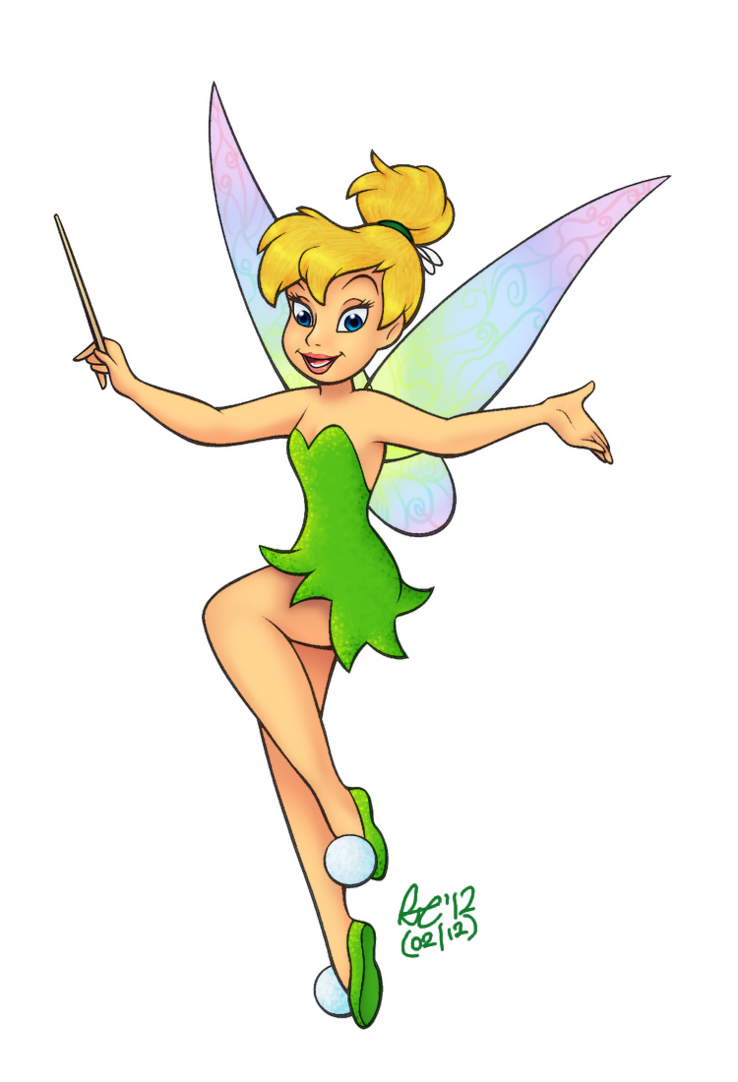 Tinker Bell Happy Transparent PNG