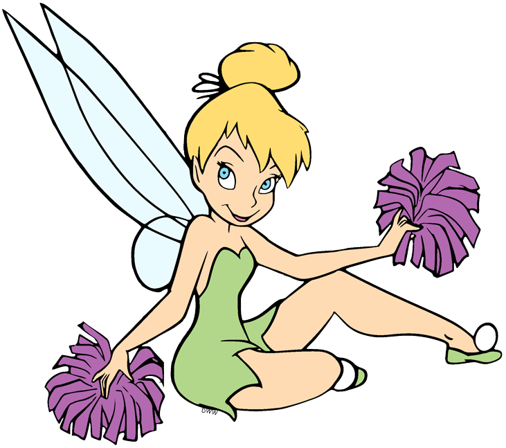 Tinker Bell Sitting Download Free PNG