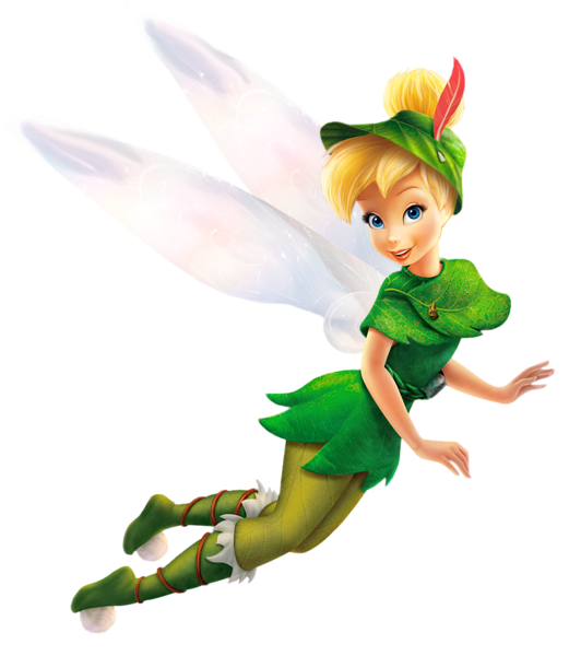 Tinkerbell Costume Clipart Background PNG