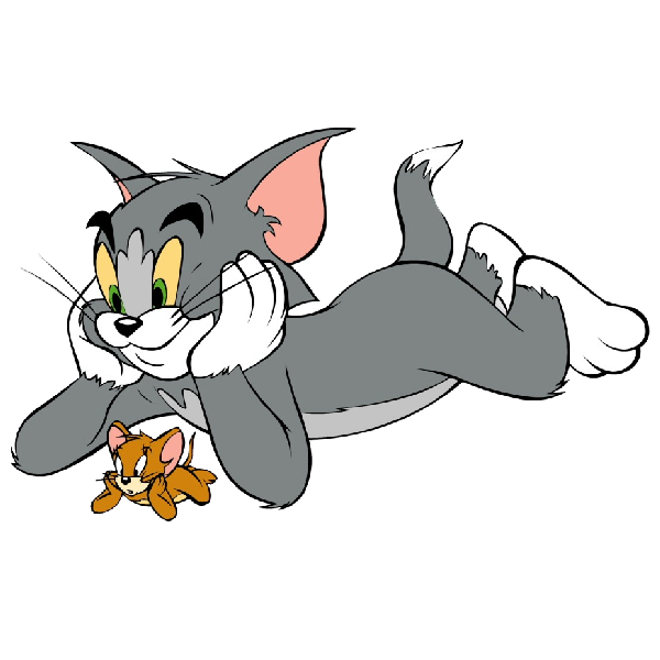 Tom And Jerry Chase Transparent Free PNG
