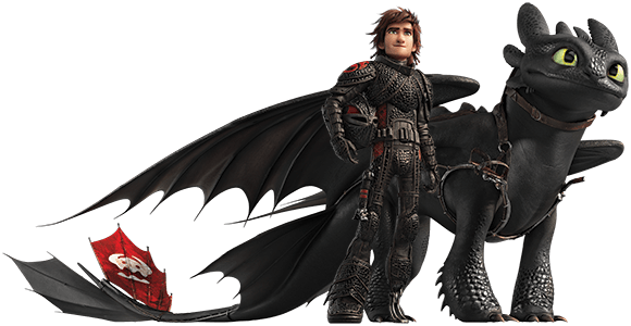 Toothless Red Tail Transparent Free PNG