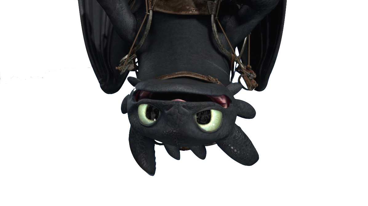 Toothless Red Tail Transparent Image PNG