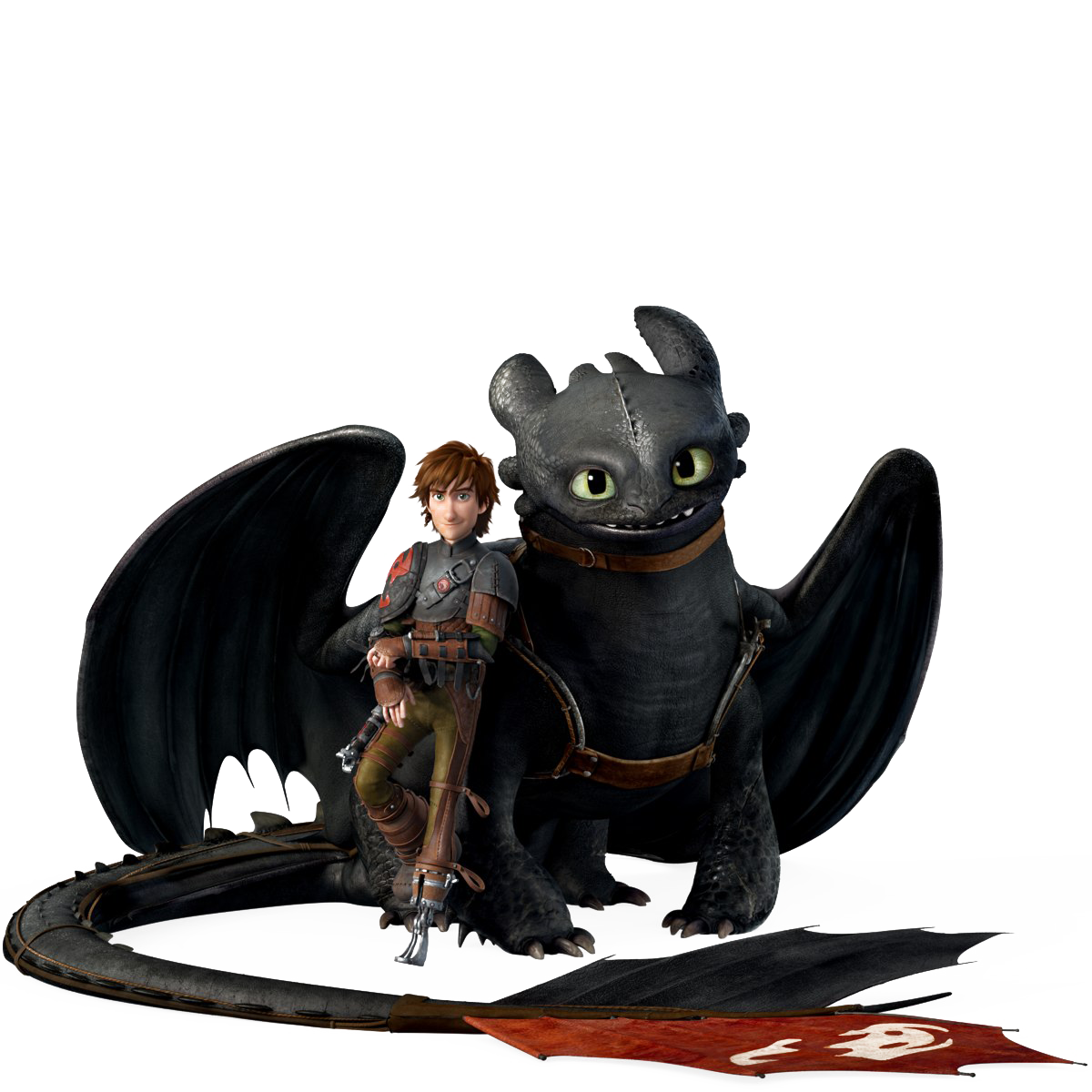 Toothless Red Tail Transparent Images PNG