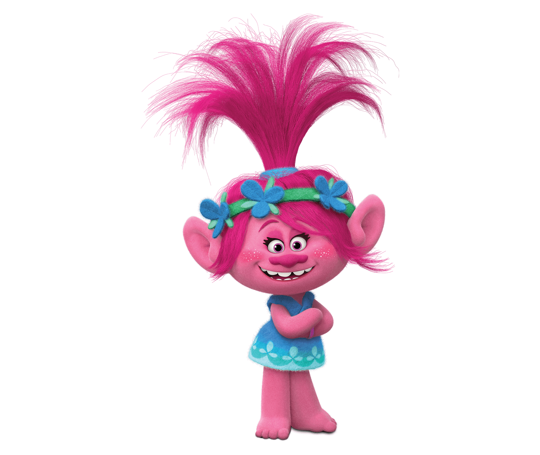 Troll Poppy Transparent File PNG