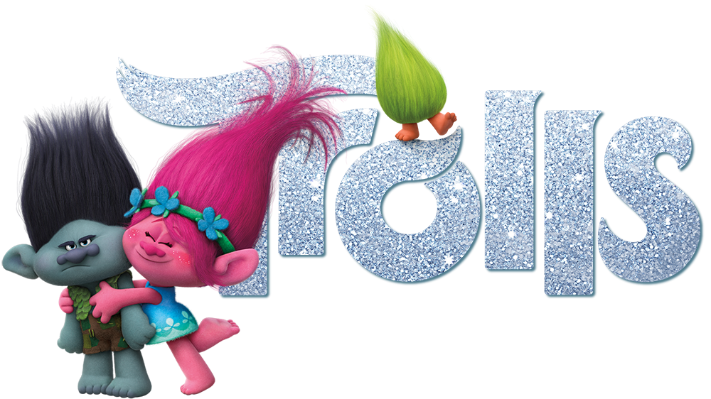 Trolls Logo Background Image PNG