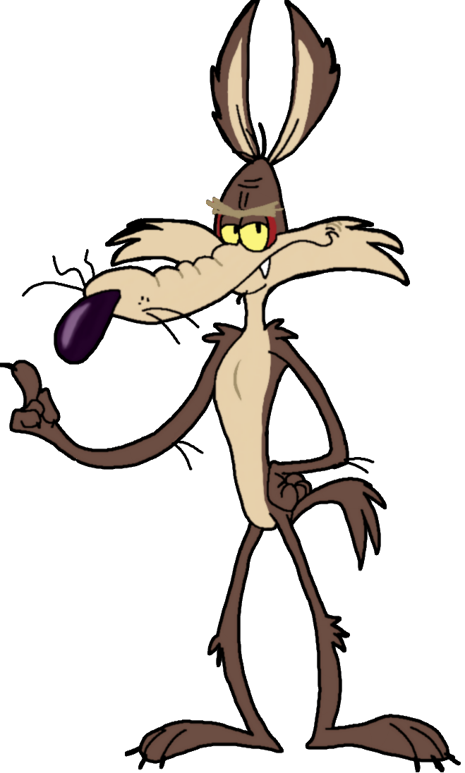 Wile E Coyote HD Quality PNG