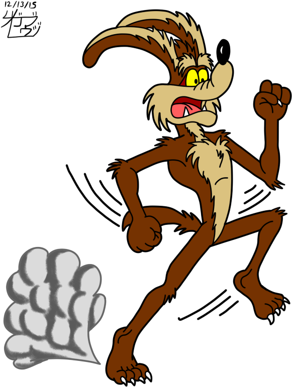 Wile E Coyote Transparent File PNG