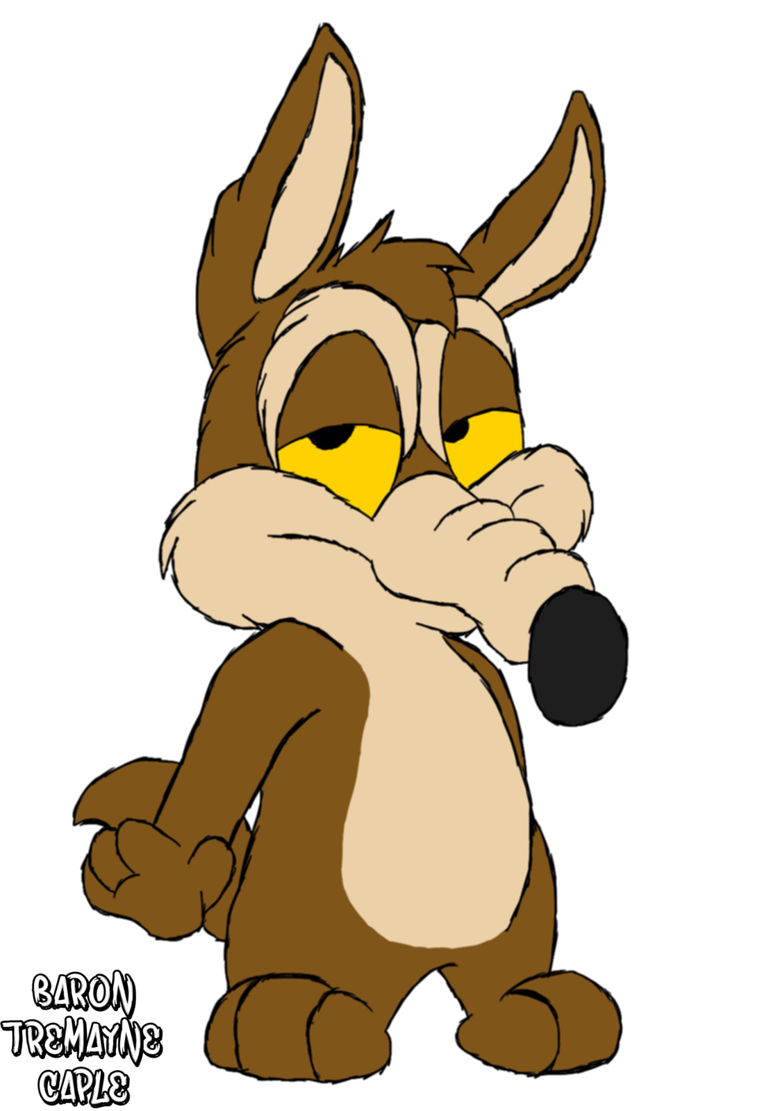 Wile E Coyote Transparent Image PNG