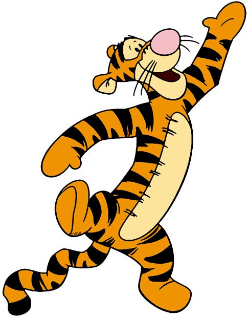 Winnie The Pooh And Tigger Background Image PNG