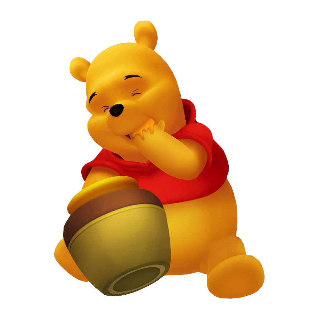 Winnie The Pooh Sitting Free PNG