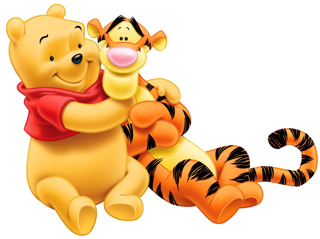Winnie The Pooh Sitting Transparent PNG