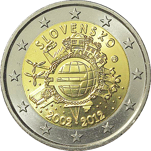 2 Euro Coin Transparent Image