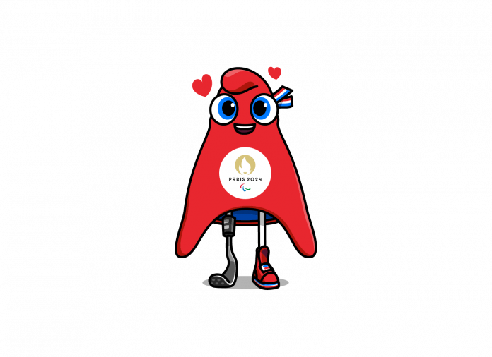 2024 Olympics Mascot Phryges No Background