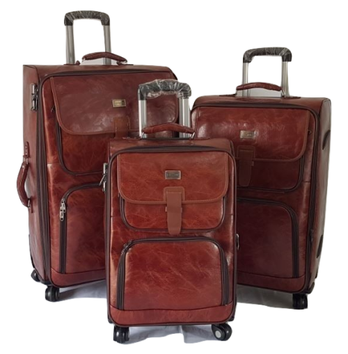 3 Suitcases Photo Transparent File - PNG Play